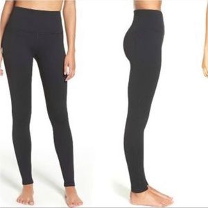 Zella Medium High Waist Leggings Black